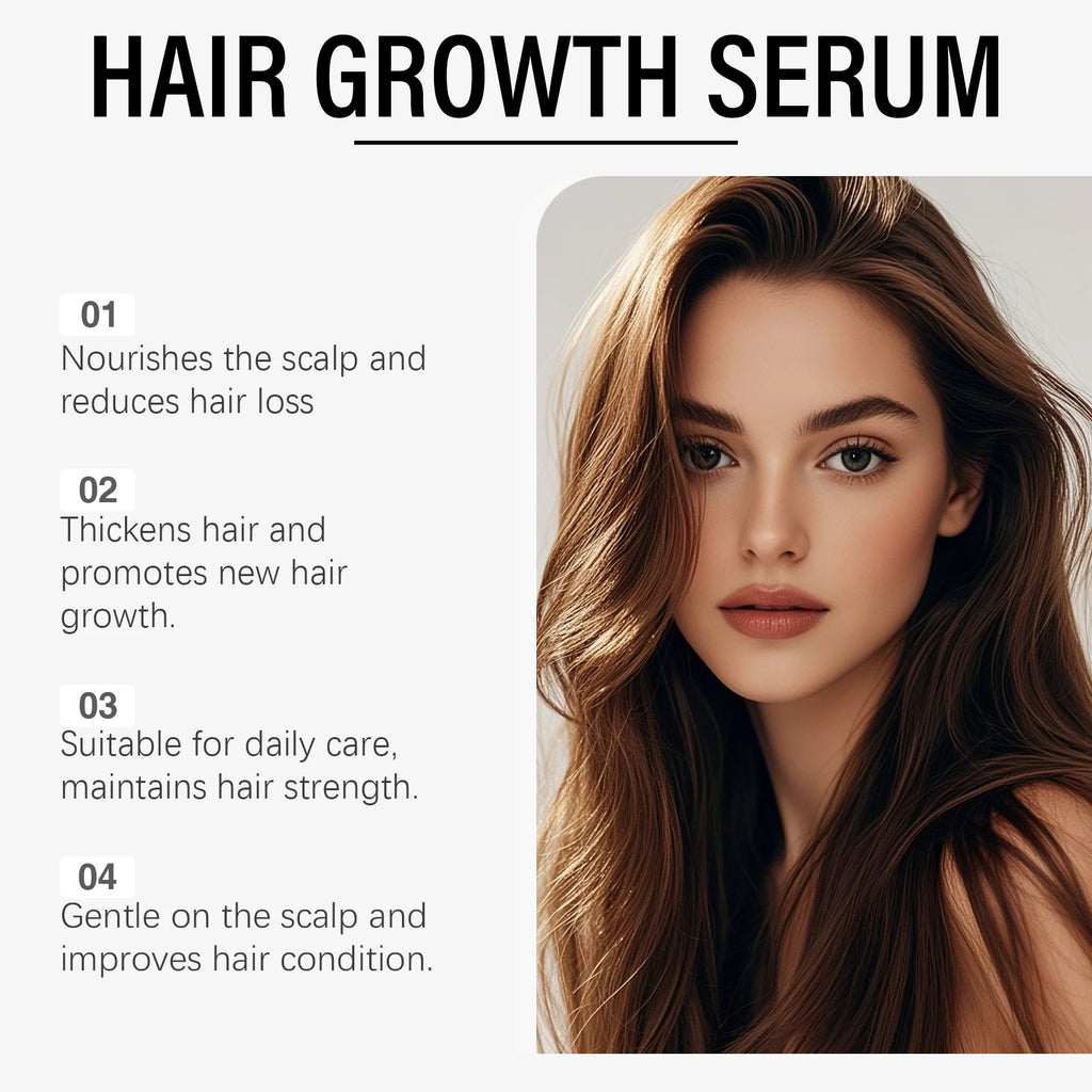 Sérum Pousse Cheveux ScalpGlow – Soin Nourrissant Anti Chute
