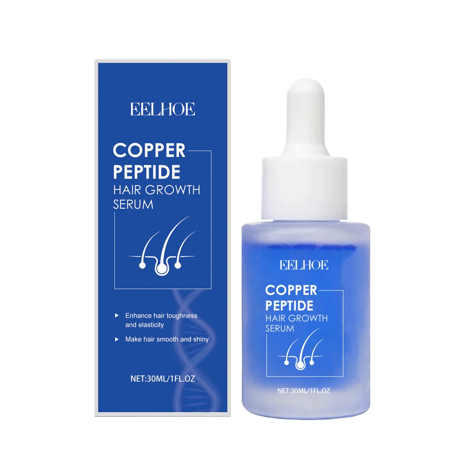 Sérum Copper Peptide Pousse Cheveux ScalpGlow – Anti Chute & Réparation
