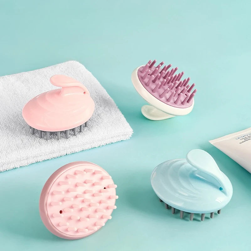 Peigne Massage Silicone Cuir Chevelu ScalpGlow